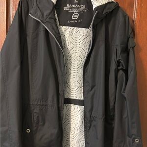 Free Country Black Hooded Jacket
